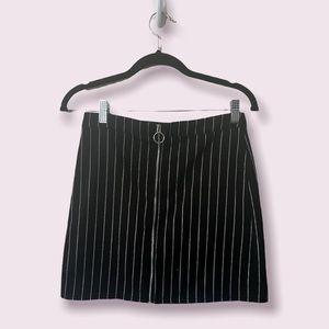 Garage Striped Skirt